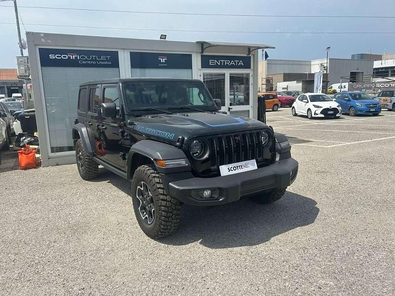 Usata Jeep Wrangler Unlimited Rubicon 272 CV (200 kW) 2024 Nero SUV