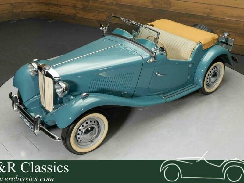 Blu Usata 1953 MG TD Cabrio | 36.950 € - Immagine 1/4