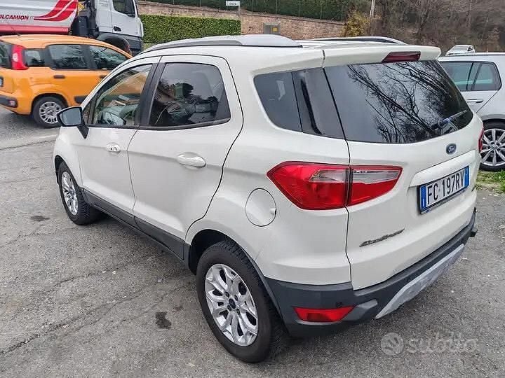 Usata Ford Ecosport Titanium S 125 CV (91 kW) 2016 Bianco SUV
