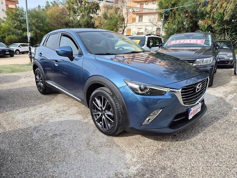 Usata Mazda CX-3 Exceed 105 CV (77 kW) 2018 Blu SUV
