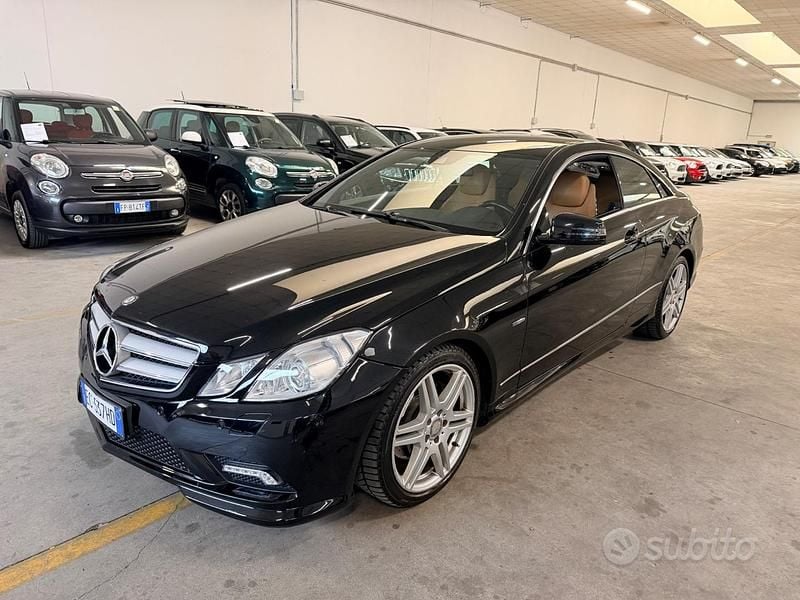 Usata Mercedes E350 Avantgarde 231 CV (169 kW) 2010 Nero Coupé
