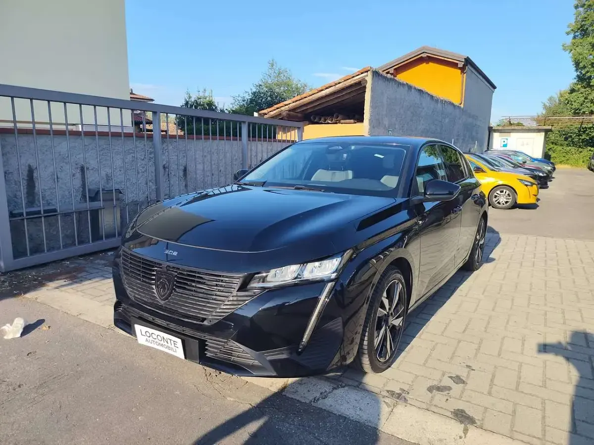 Usata Peugeot 308 Allure 131 CV (96 kW) 2022 Nero Berlina