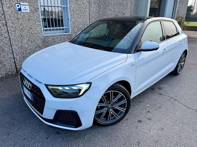 Usata Audi A1 Sportback S-Line 116 CV (85 kW) 2019 Bianco Utilitaria