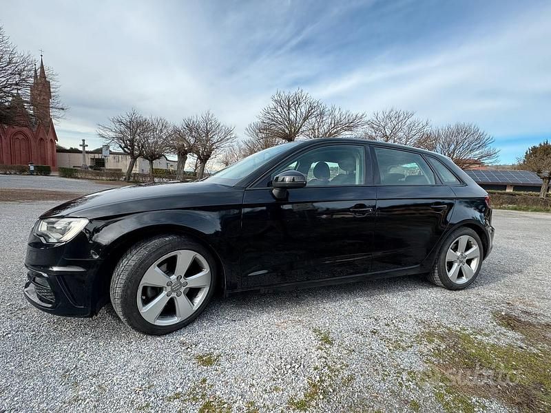 Usata Audi A3 Ambition 150 CV (110 kW) 2013 Nero Berlina