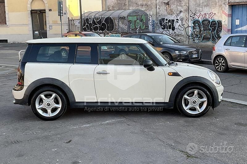Usata Mini One Clubman 95 CV (69 kW) 2009 Bianco Station wagon