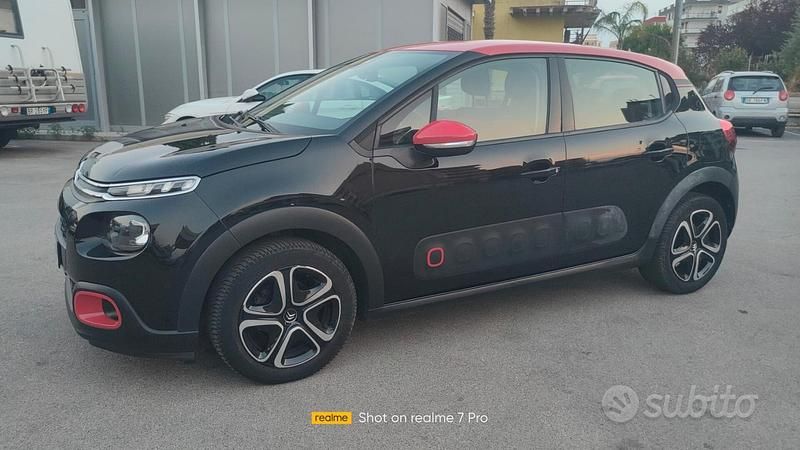 Usata Citroën C3 Live 83 CV (61 kW) 2019 Nero Utilitaria