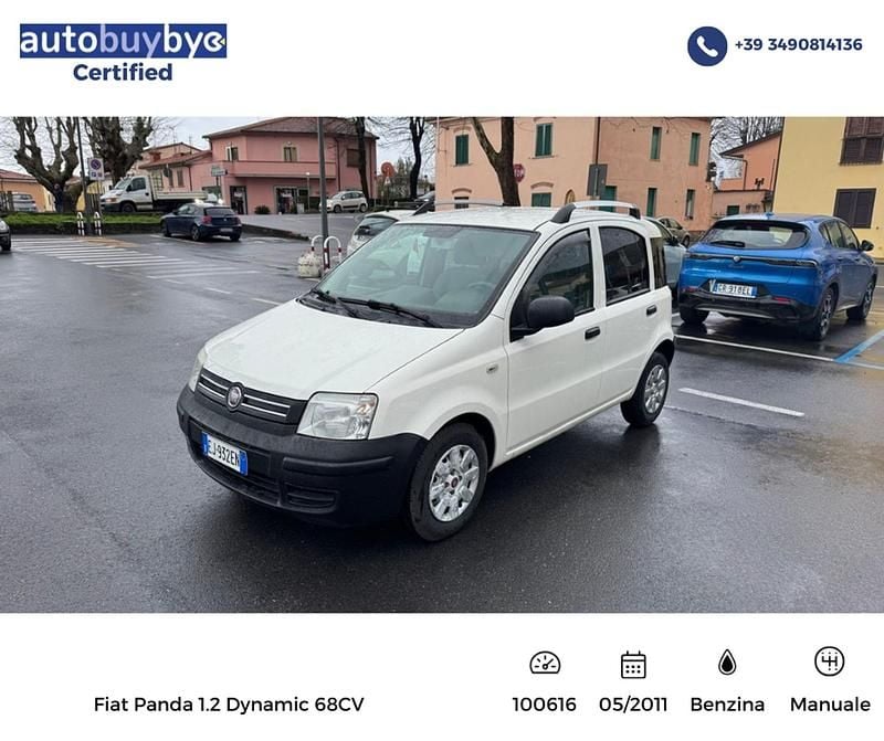 Bianco Usata 2011 Fiat Panda Dynamic Utilitaria | 3900 € (Ottimo prezzo) - Immagine 1/4