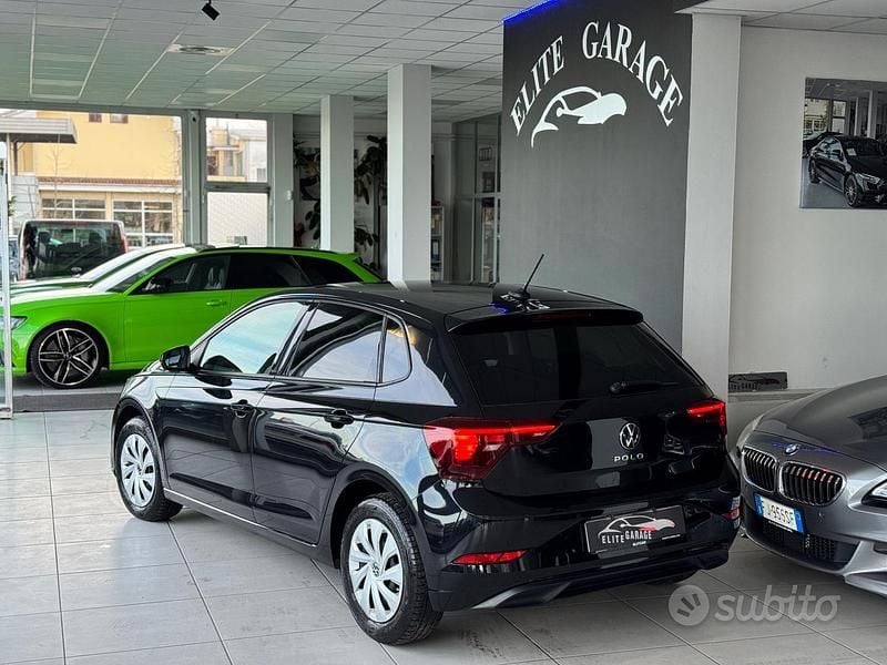 Usata VW Polo Life 95 CV (69 kW) 2022 Nero Utilitaria