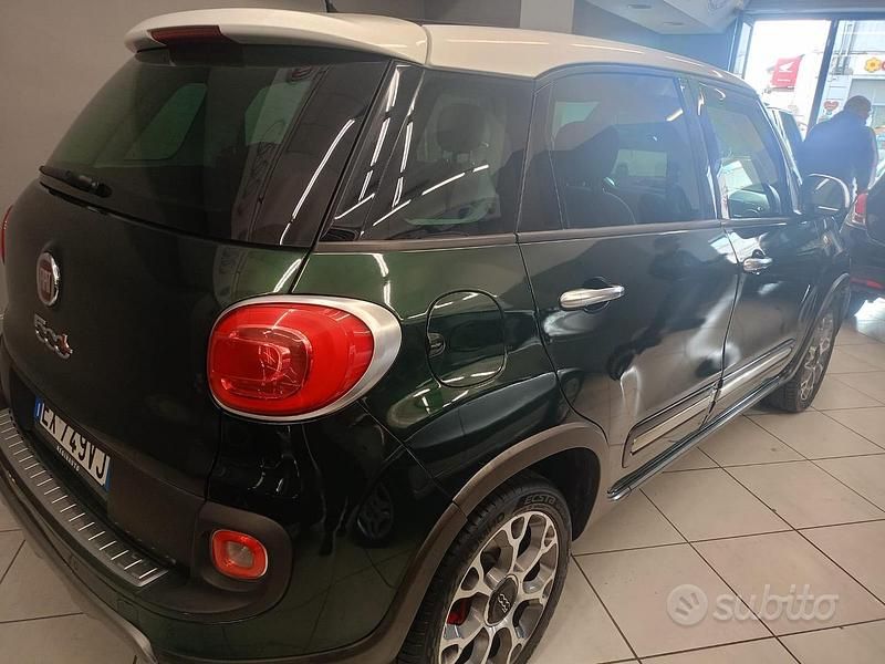 Usata Fiat 500L 120 CV (88 kW) 2014 Verde Monovolume