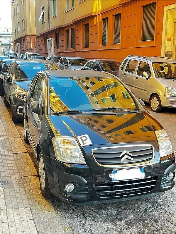 Usata Citroën C2 2008 Nero Utilitaria
