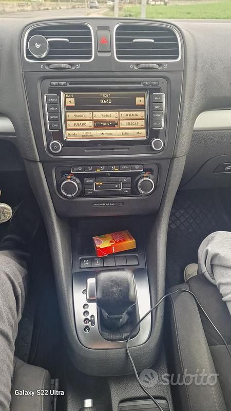 Usata VW Golf VI 2010 Grigio Utilitaria