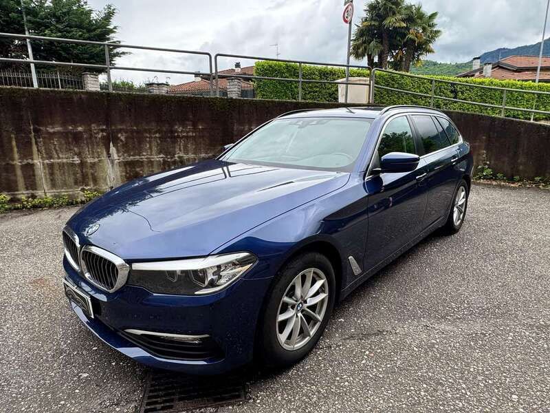 Usata BMW 520 190 CV (139 kW) 2018 Blu/azzurro Station wagon