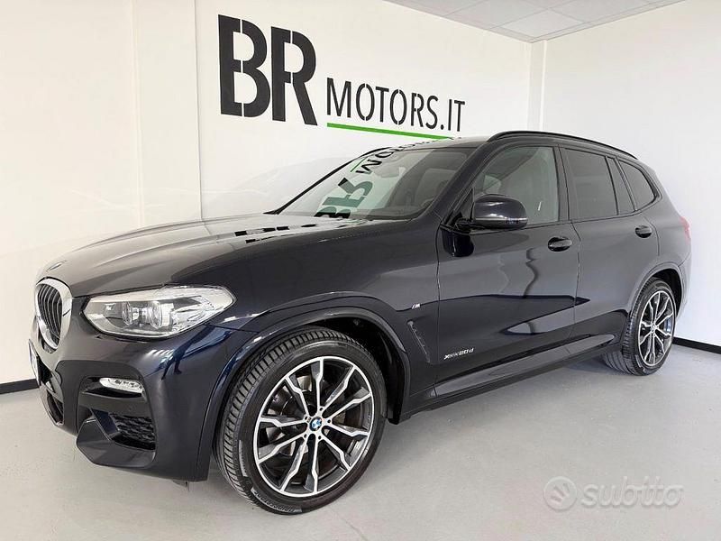 Usata BMW X3 M Sport 190 CV (139 kW) 2018 Blu SUV