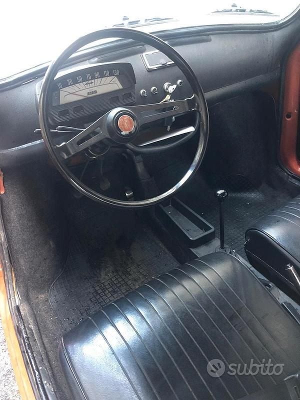 Usata Fiat 500 1970 Rosso Utilitaria
