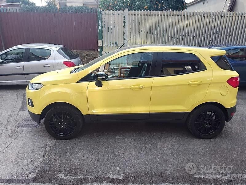 Usata Ford Ecosport Titanium S 125 CV (91 kW) 2017 Giallo SUV