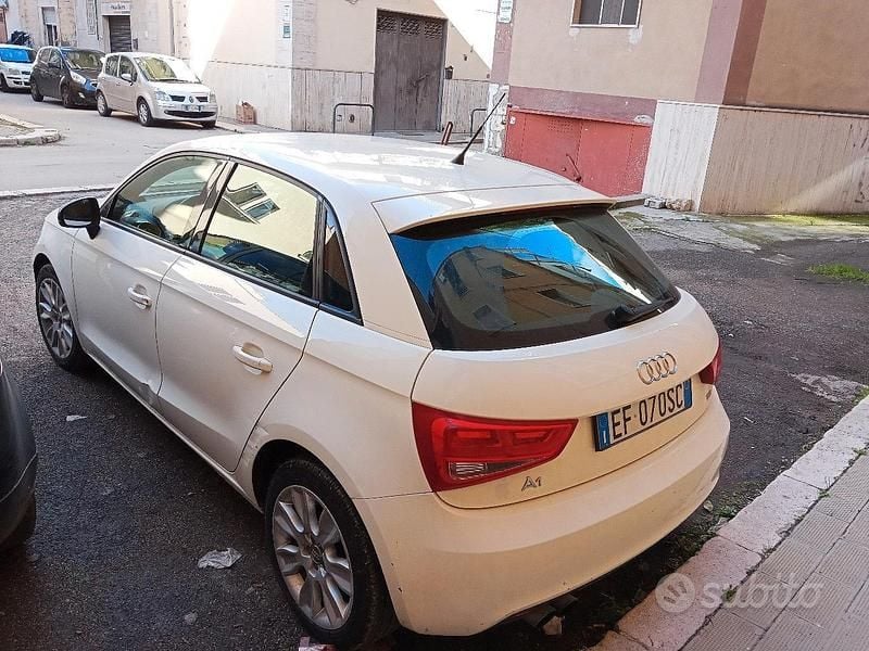 Usata Audi A1 143 CV (105 kW) 2014 Bianco Utilitaria