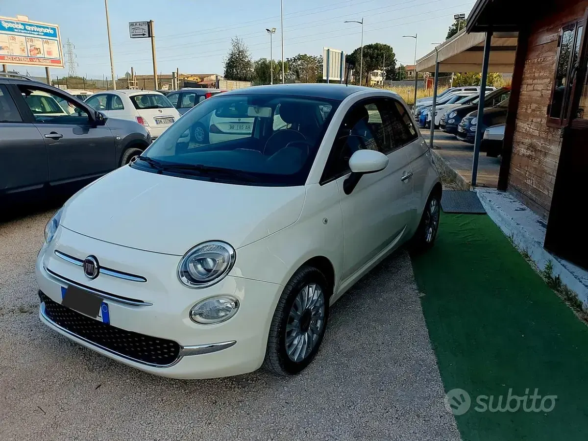 Usata Fiat 500 Lounge 69 CV (50 kW) 2017 Bianco Berlina