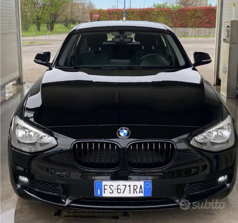 Usata BMW 116 116 CV (85 kW) 2014 Nero Utilitaria