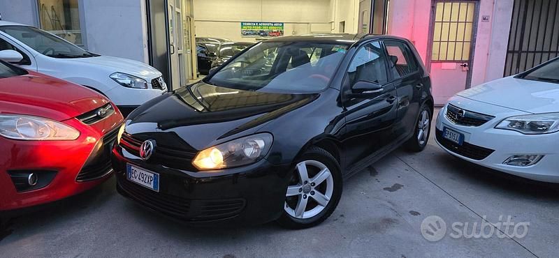 Usata VW Golf VI 80 CV (58 kW) 2011 Nero Utilitaria