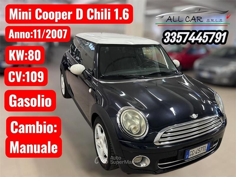 Usata Mini Cooper 109 CV (80 kW) 2007 Nero Utilitaria