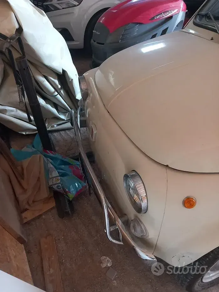 Usata Fiat 500 1970 Bianco Utilitaria