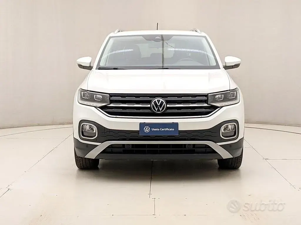 Usata VW T-Cross Advance 110 CV (80 kW) 2021 Bianco SUV