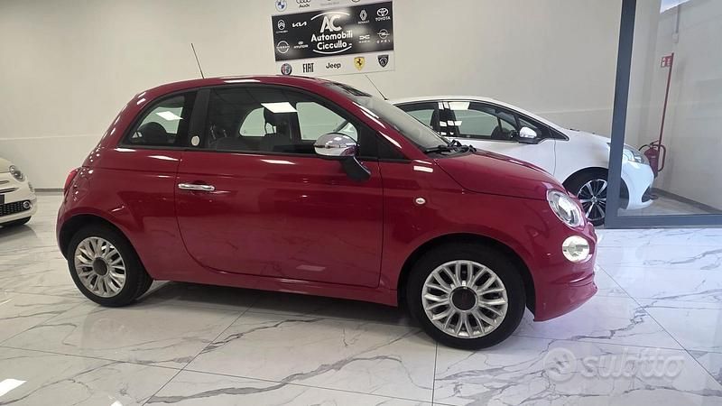 Usata Fiat 500 Lounge 69 CV (50 kW) 2017 Rosso Berlina