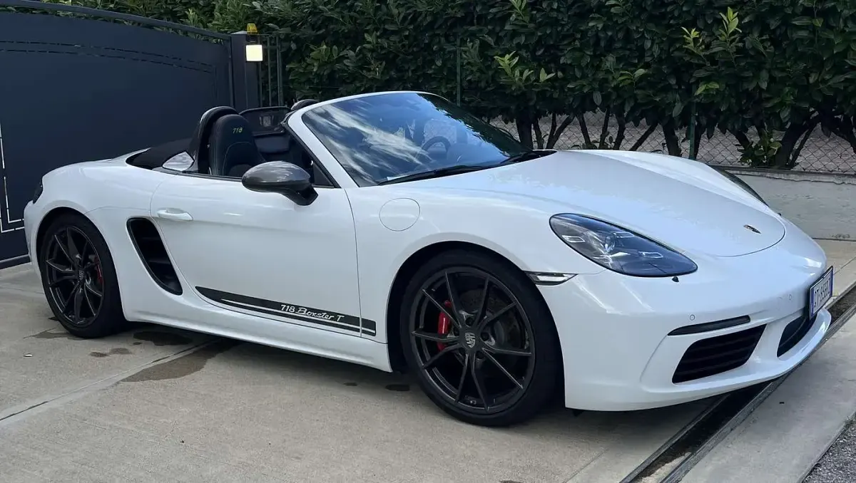 Usata Porsche 718 300 CV (220 kW) 2020 Bianco Cabrio
