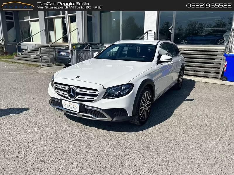 Usata Mercedes E220 Premium Plus 194 CV (142 kW) 2019 Bianco Station wagon