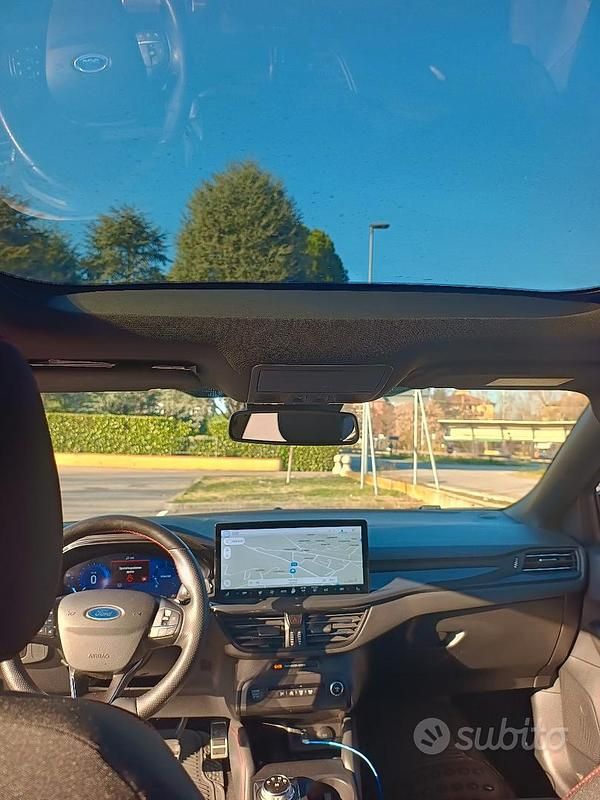 Usata Ford Focus ST-Line X 120 CV (88 kW) 2023 Nero Berlina