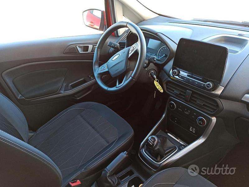 Usata Ford Ecosport 100 CV (73 kW) 2019 Rosso SUV