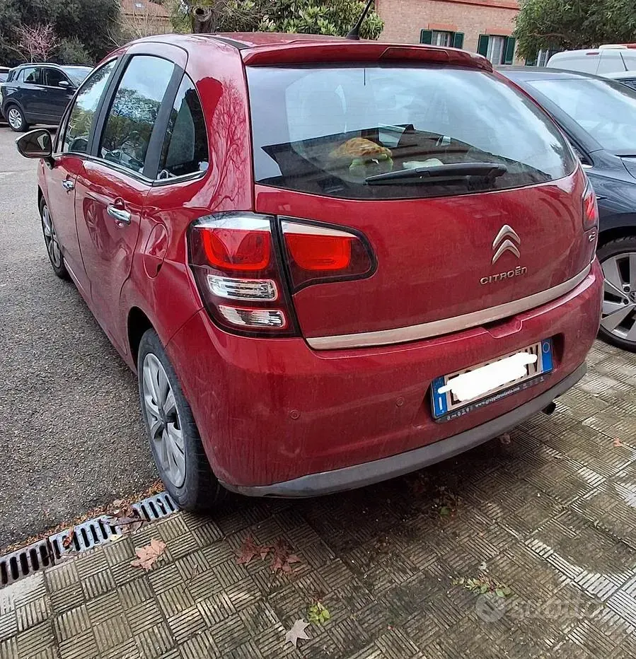 Usata Citroën C3 95 CV (69 kW) 2013 Rosso Utilitaria