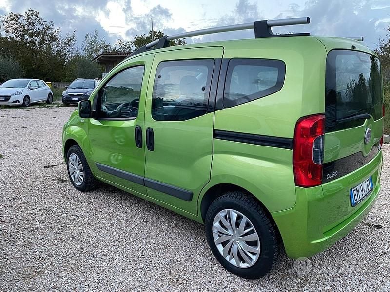 Usata Fiat Qubo Dynamic 77 CV (56 kW) 2012 Verde Monovolume