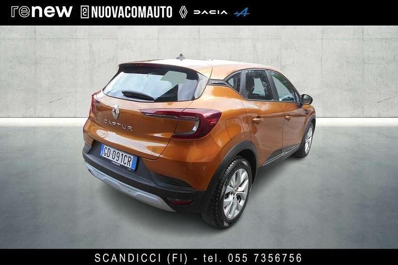 Usata Renault Captur Zen 101 CV (74 kW) 2021 Orange atacama SUV