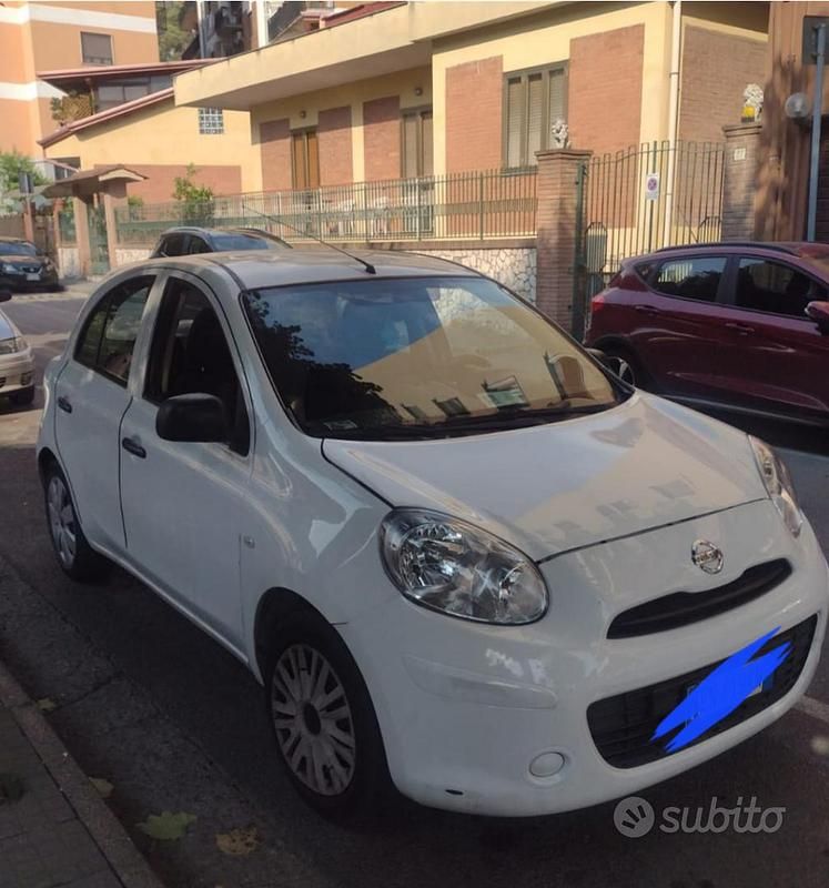 Usata Nissan Micra 80 CV (58 kW) 2012 Bianco Utilitaria