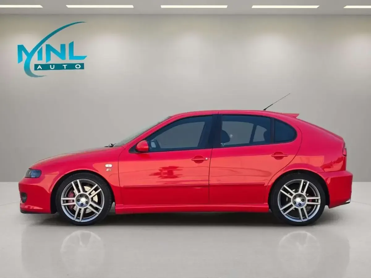 Usata Seat Leon CUPRA 224 CV (164 kW) 2003 Rosso Utilitaria
