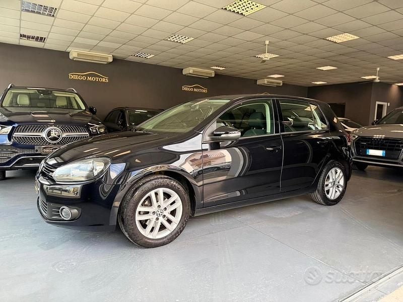 Usata VW Golf VII Highline 105 CV (77 kW) 2012 Nero Berlina