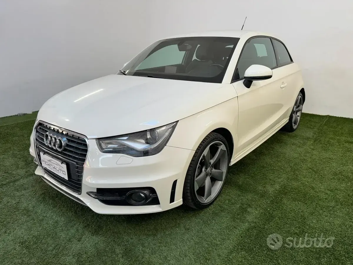 Usata Audi A1 S-Line 185 CV (136 kW) 2011 Bianco Utilitaria