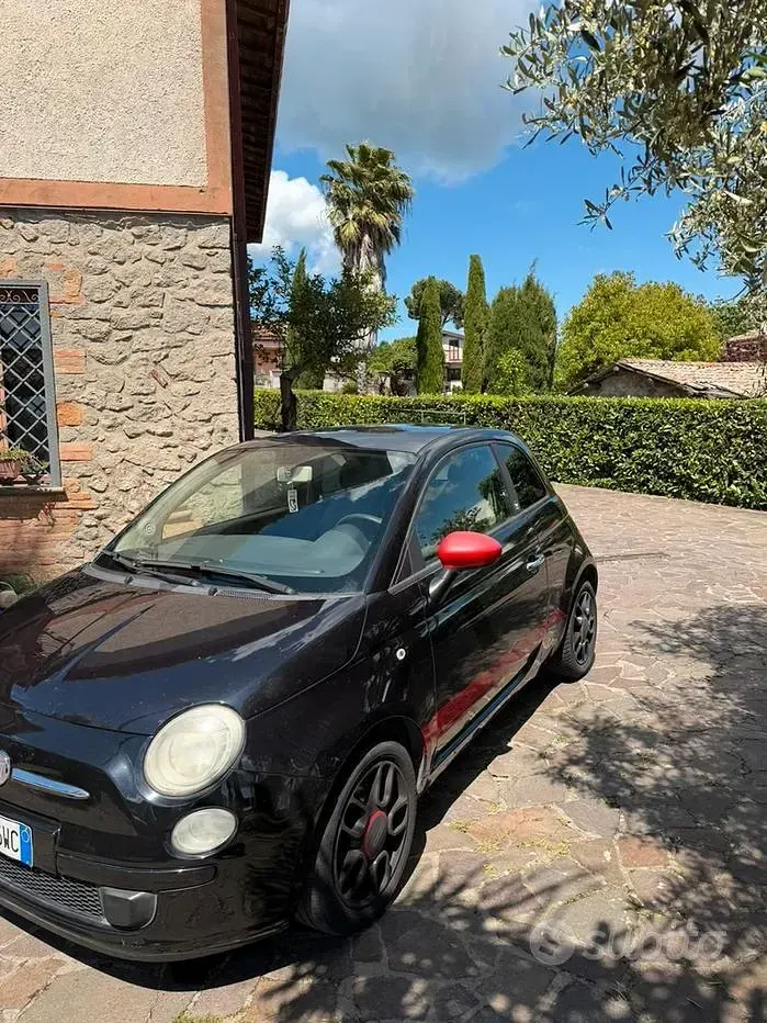 Usata Fiat 500 Sport 69 CV (50 kW) 2011 Nero Berlina