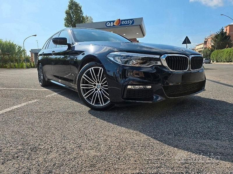 Usata BMW 520 M Sport 190 CV (139 kW) 2019 Blu Station wagon
