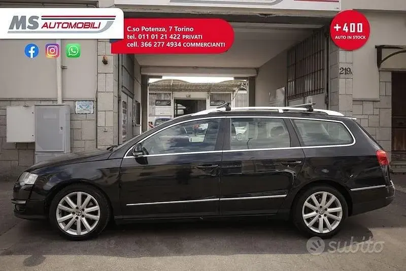 Usata VW Passat Highline 170 CV (125 kW) 2010 Nero Station wagon