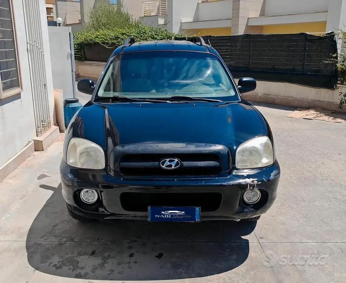Usata Hyundai Santa Fe 112 CV (82 kW) 2006 Nero SUV