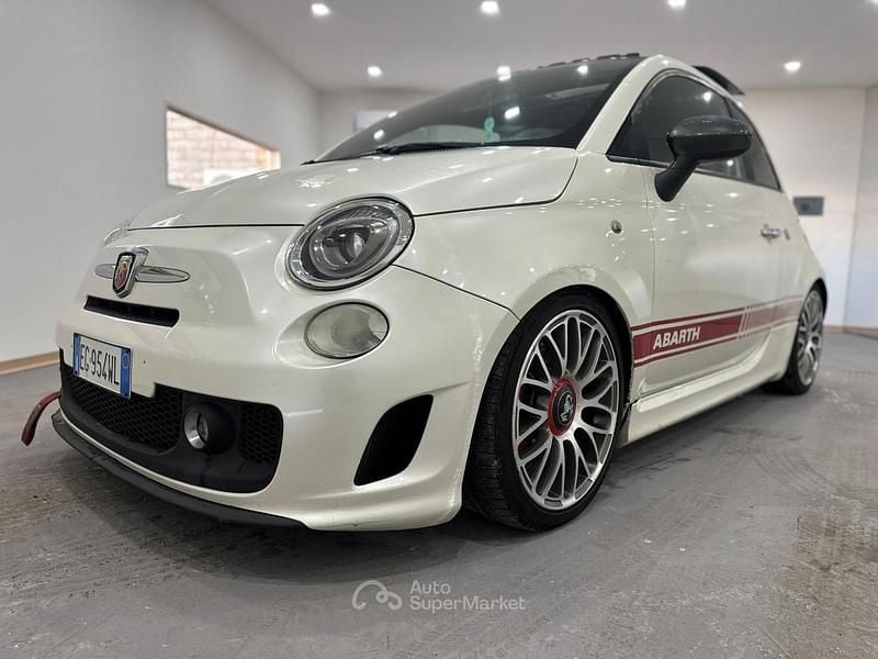 Usata Abarth 500 135 CV (99 kW) 2010 Bianco Berlina