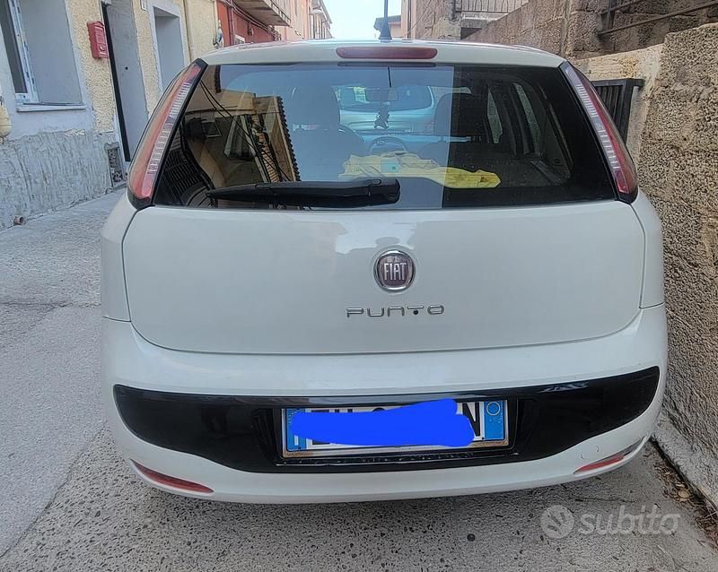 Usata Fiat Punto Evo 2011 Bianco Utilitaria