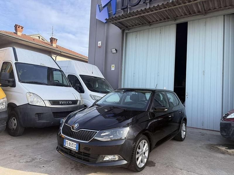 Usata Skoda Fabia 75 CV (55 kW) 2016 Nero Furgone