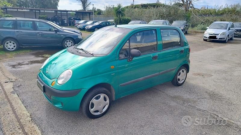Usata Chevrolet Matiz SE 51 CV (37 kW) 2001 Verde Utilitaria