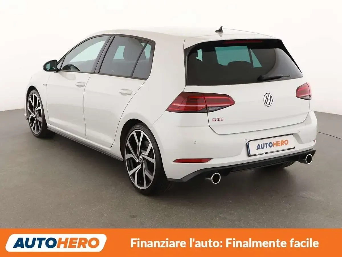 Usata VW Golf VII GTI 245 CV (180 kW) 2019 Bianco Berlina