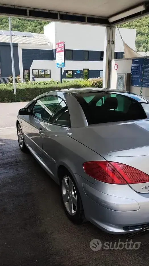 Usata Peugeot 307 CC 109 CV (80 kW) 2004 Grigio Cabrio