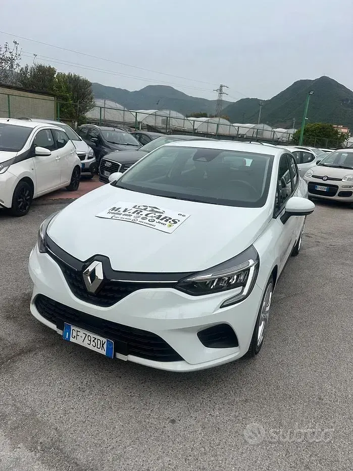Usata Renault Clio V Intens 86 CV (63 kW) 2021 Bianco Berlina