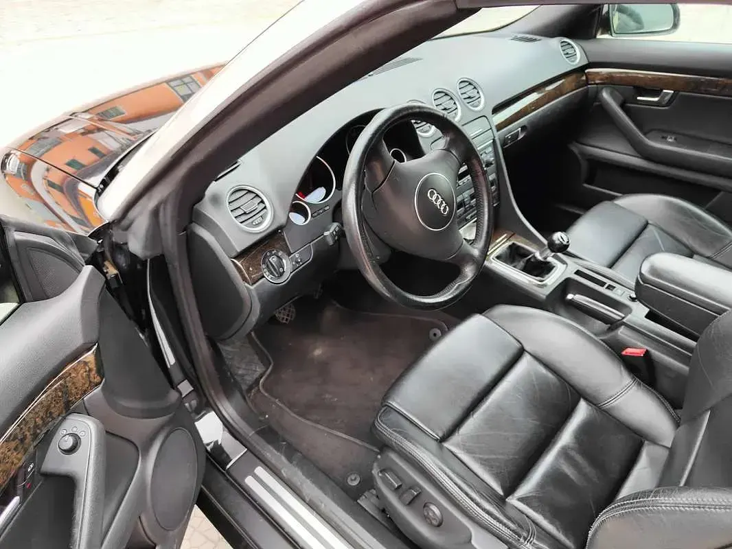 Usata Audi A4 Cabriolet 170 CV (125 kW) 2003 Nero Cabrio